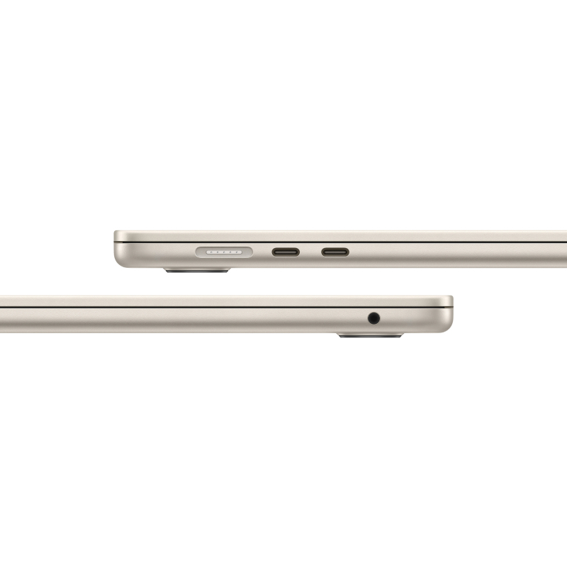 Apple MacBook Air 15" (M4, 10C CPU/10C GPU, 2025), 16 ГБ, 256 ГБ SSD, «сияющая звезда»